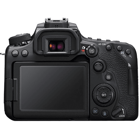 Canon EOS 90D con lente de 18-55mm
