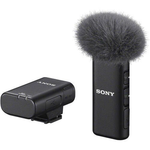 Sony ECM-W2BT Sistema de micrófono inalámbrico Bluetooth digital con montaje en cámara