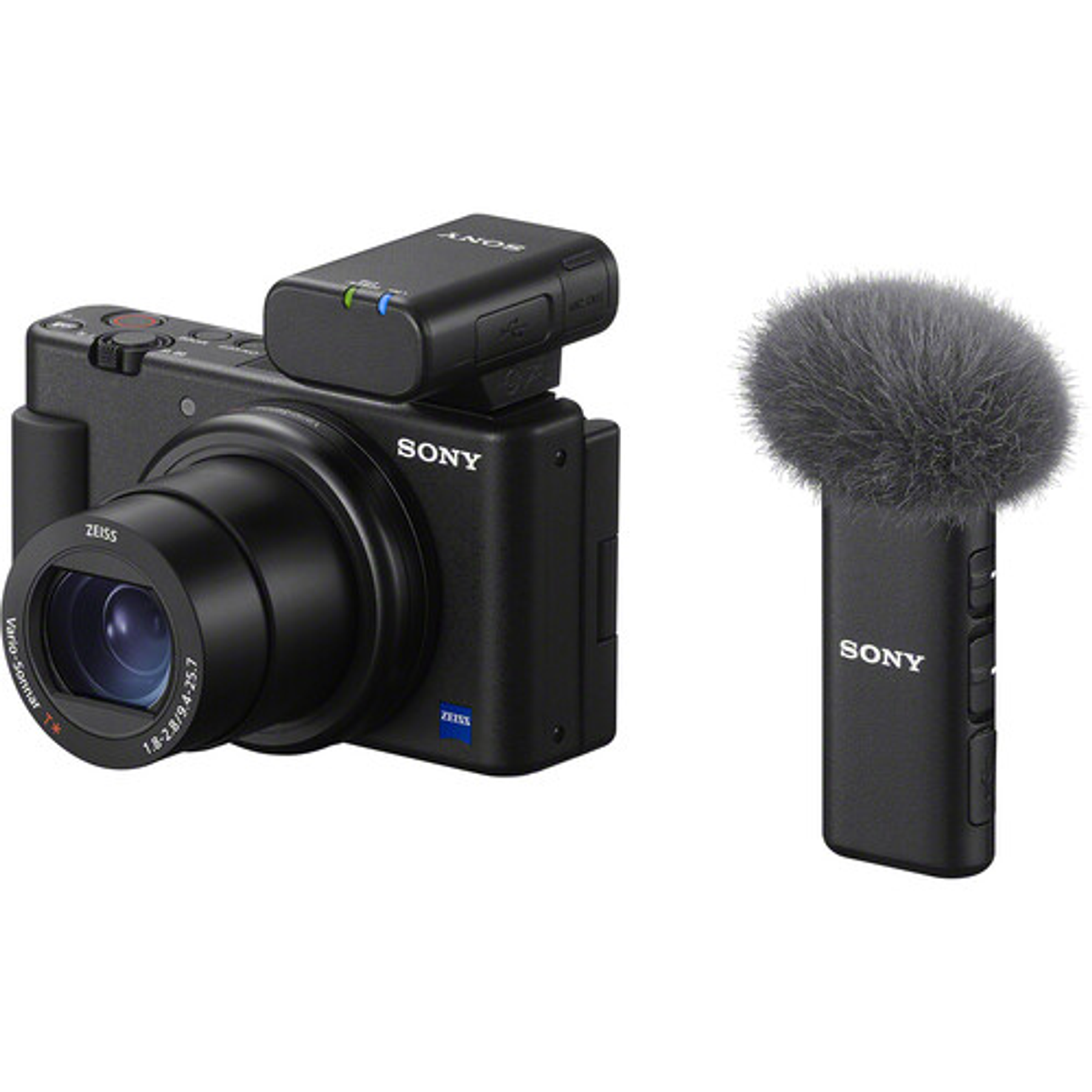 Sony ECM-W2BT Sistema de micrófono inalámbrico Bluetooth digital con montaje en cámara 