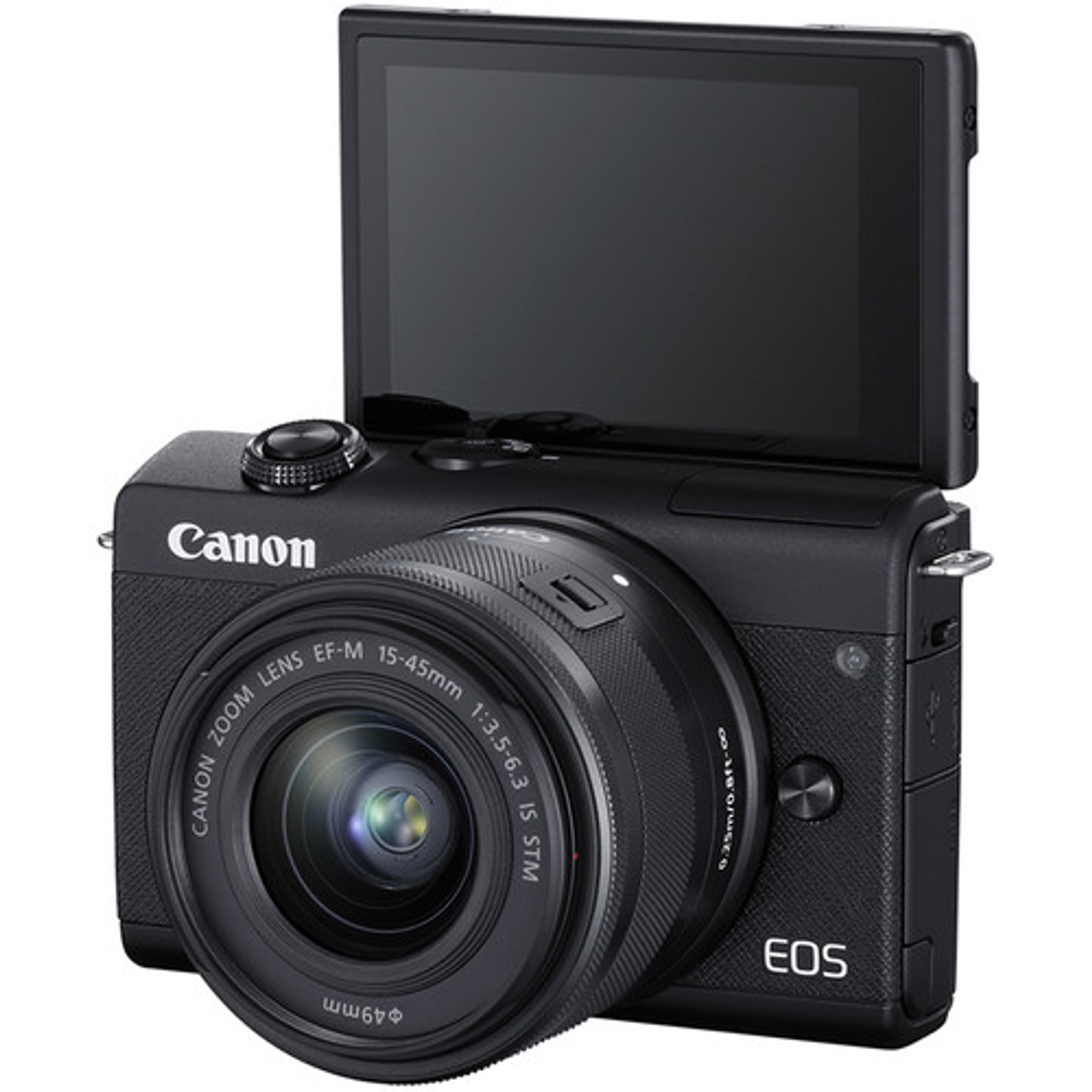 Canon EOS M200 + lente EF-M 15-45mm f/3.5-6.3 IS STM Mirrorless 