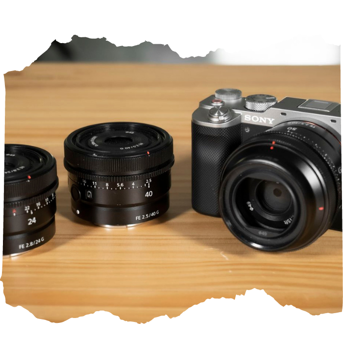 El trío compacto de Sony: las lentes G de 24, 40 y 50 mm