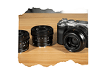 El trío compacto de Sony: las lentes G de 24, 40 y 50 mm
