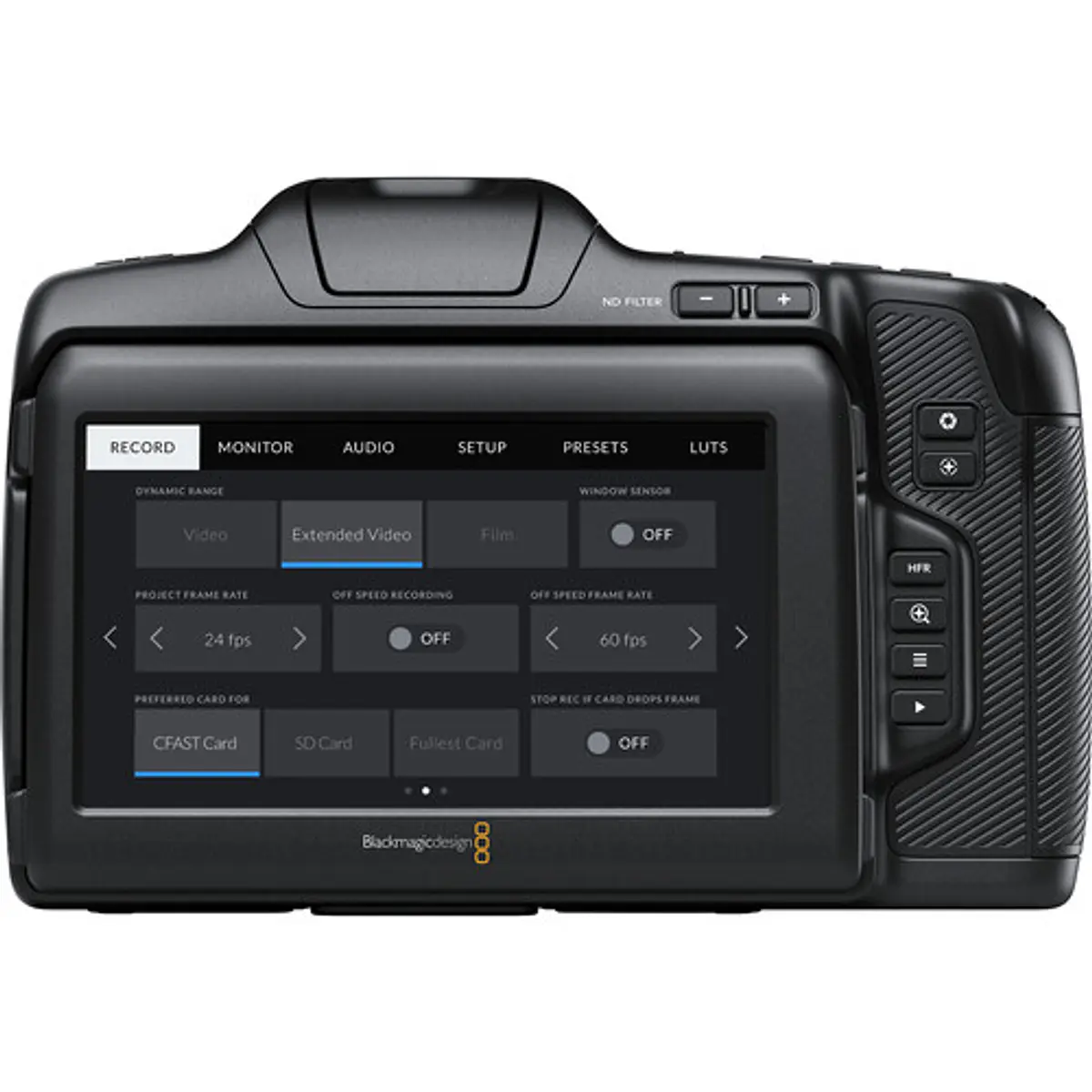 CÁMARA BLACKMAGIC DESIGN POCKET CINEMA 6K PRO (EF)