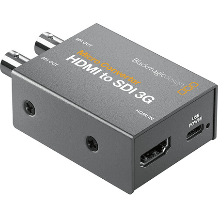 Blackmagic MICRO Convertidor HDMI a SDI 3G con PSU