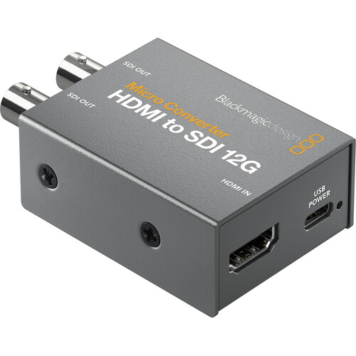 BLACKMAGIC DESIGN MICRO CONVERTIDOR 12G DE HDMI A SDI
