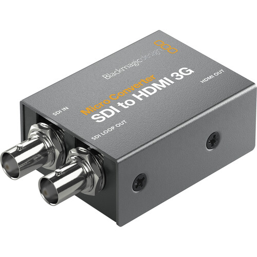 Convertidor Bidereccional 3G de HDMI SDI con Fuente de Poder Blackmagic Design