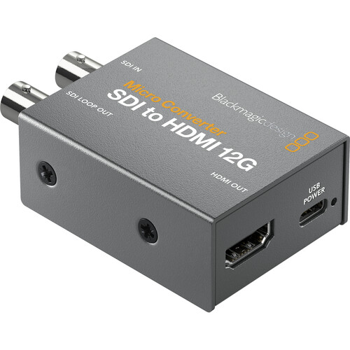 Blackmagic Design Micro Convertidor SDI a HDMI 12G