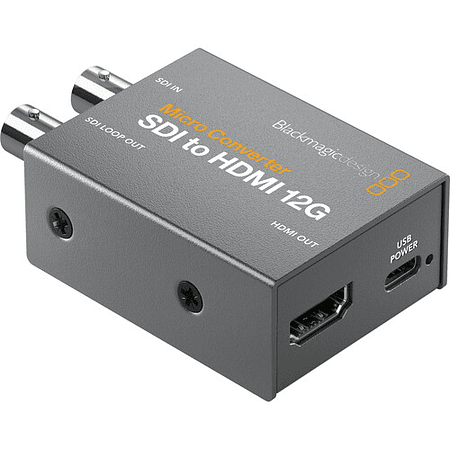 Blackmagic Design Micro Converter SDI a HDMI 12G con PSU
