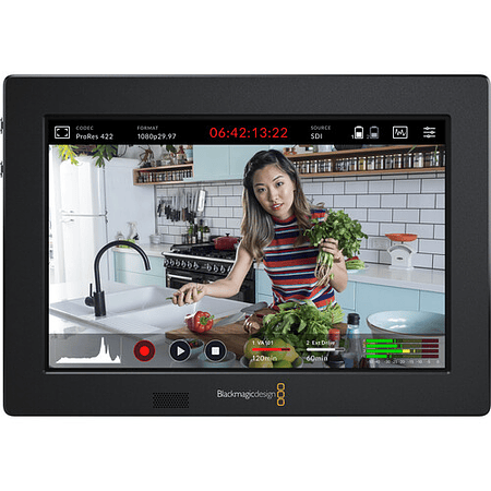 MONITOR GRABADOR BLACKMAGIC DESIGN VIDEO ASSIST 7' - 3G