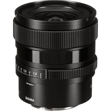 Lente Sigma 20mm f/2 DG DN Cont. para Mirrorless