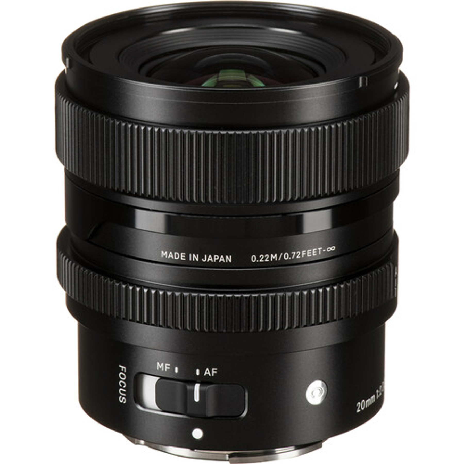 Lente Sigma 20mm f/2 DG DN Cont. para Mirrorless