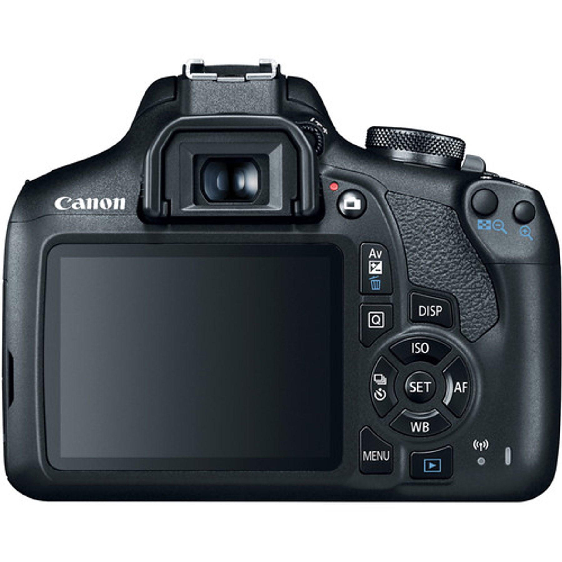Canon EOS Rebel T7 con lente EF-S 18-55 mm f/3.5-5.6 IS II
