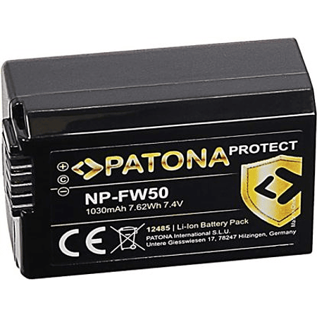 BATERÍA PATONA PARA SONY 12485 NP-FW50