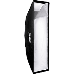 NiceFoto Softbox Paragua KS 30×120 cm con grilla