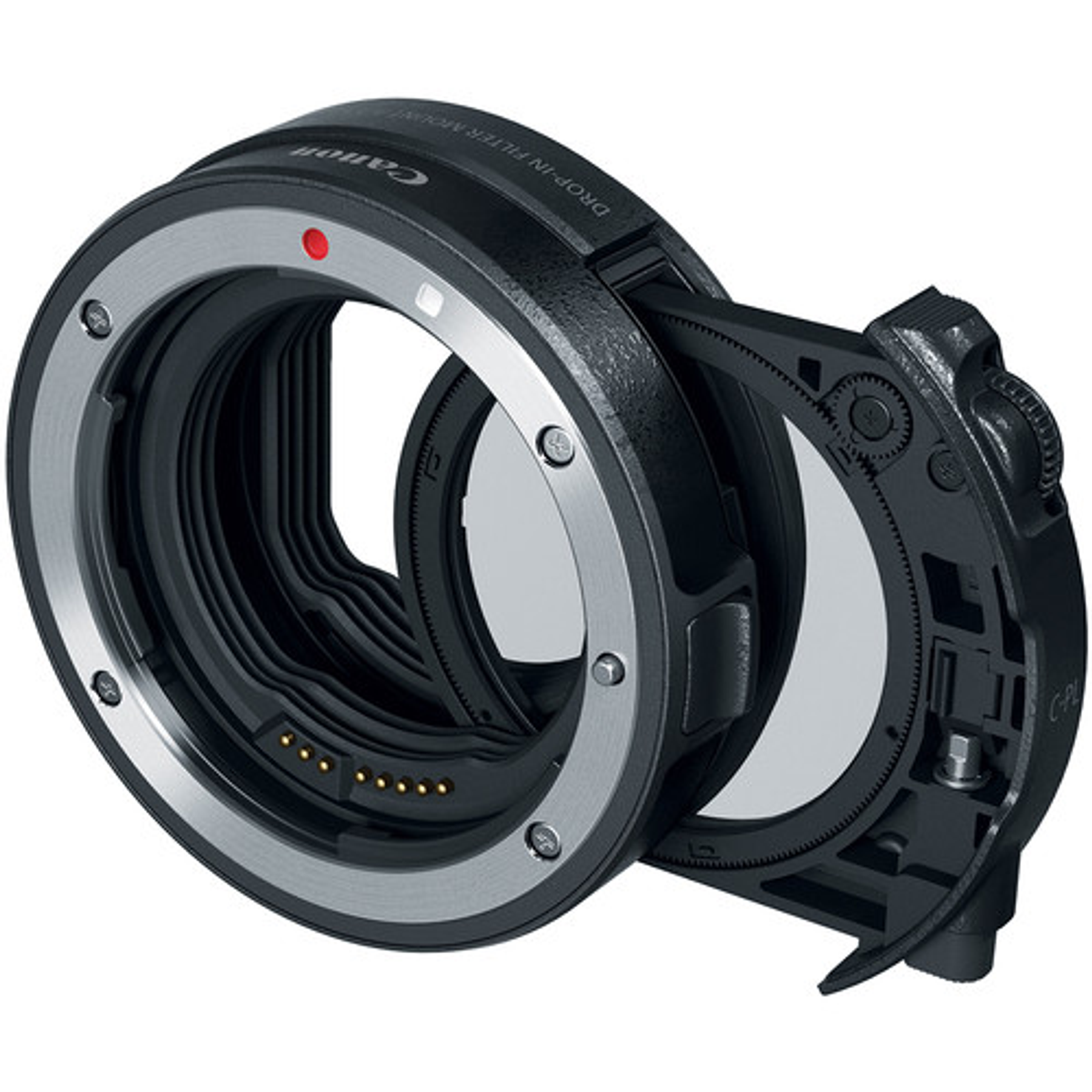 Adaptador de Montura EF-EOS R con Filtro DROP-IN Polarizador Circular