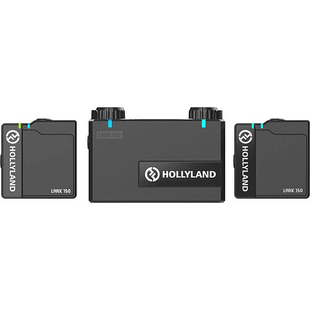Hollyland LARK 150 Sistema de micrófono inalámbrico digital compacto para 2 personas 