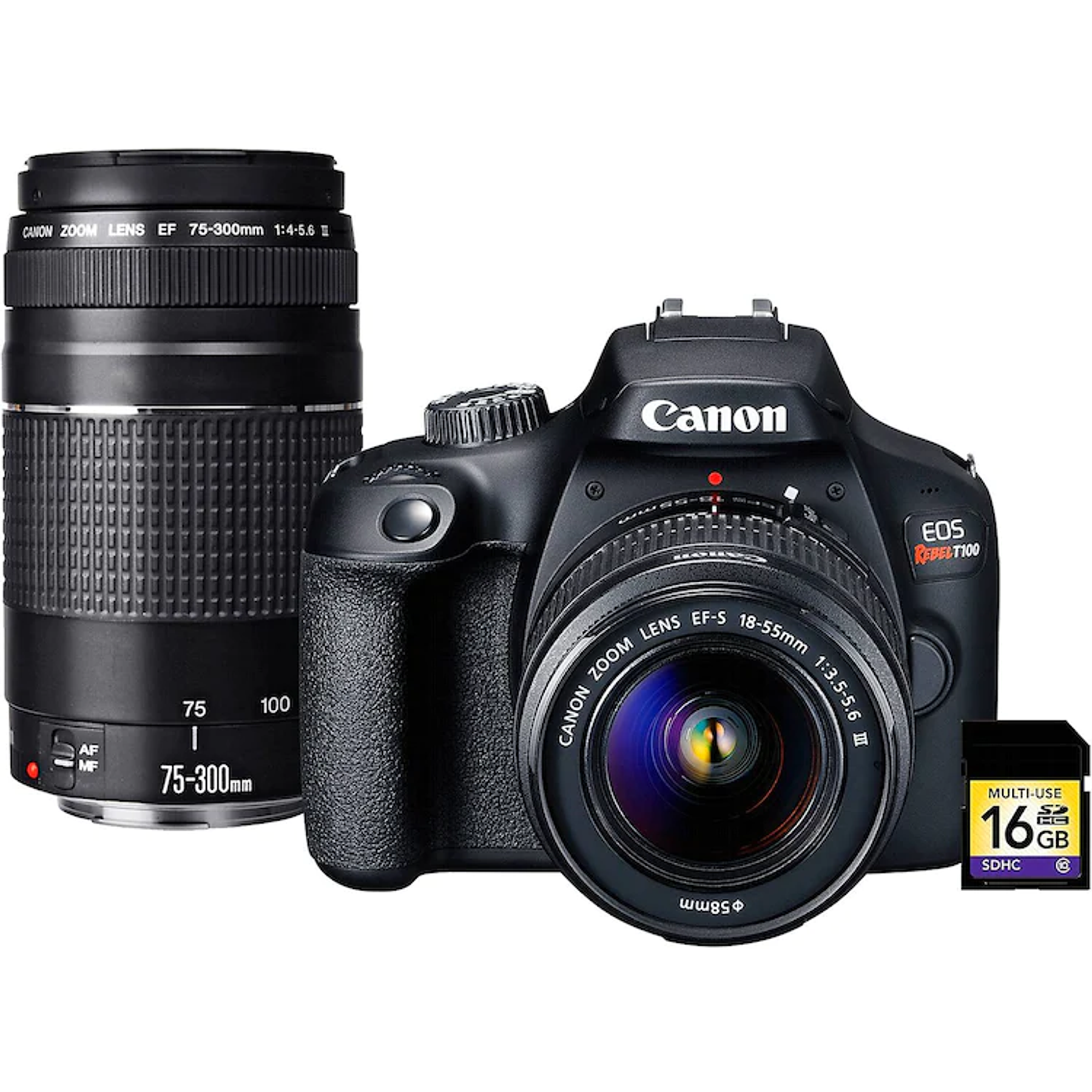 Canon EOS REBEL T100 Premium Kit