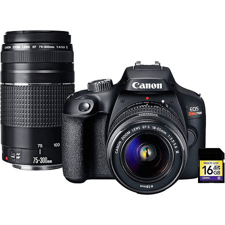 Canon EOS REBEL T100 Premium Kit