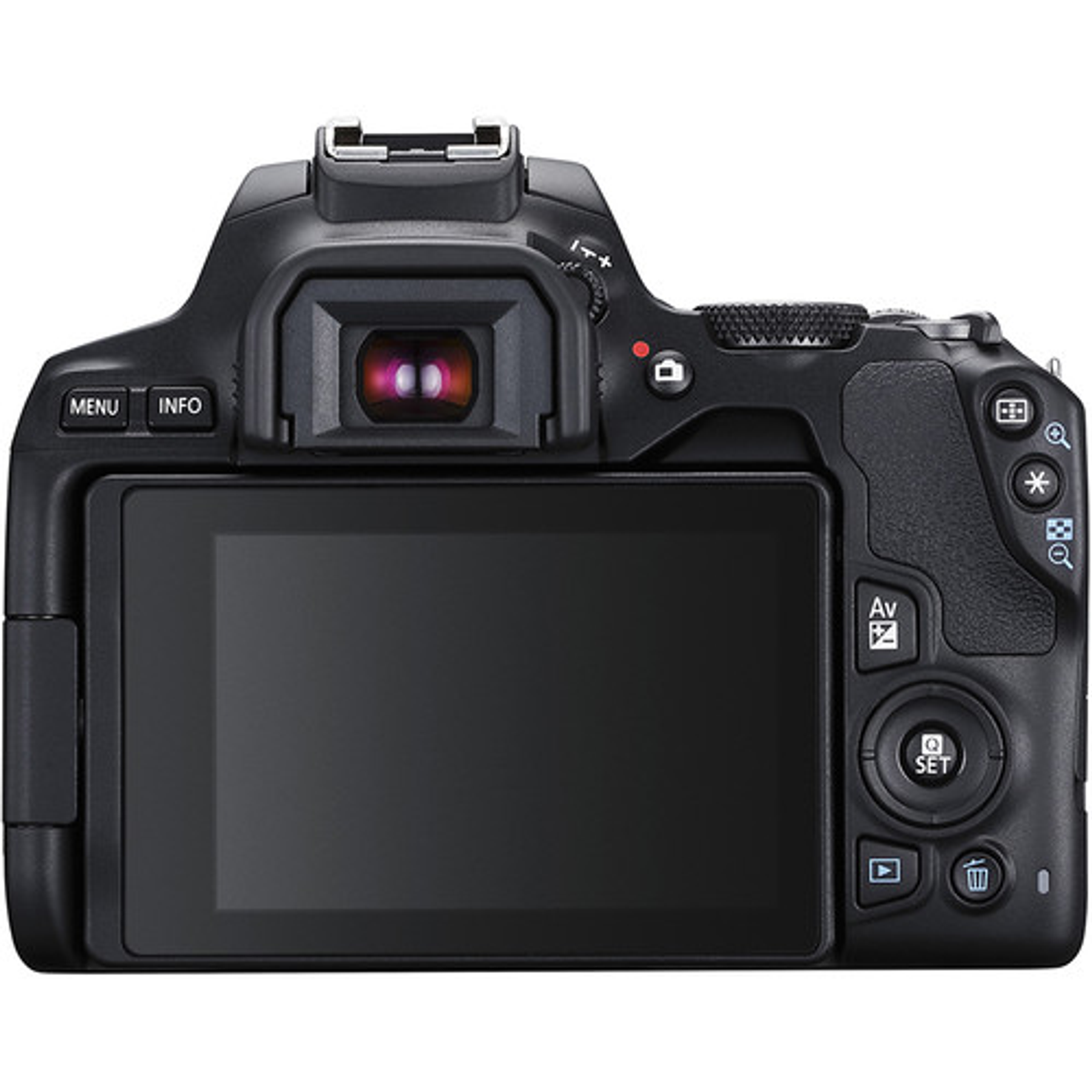 Canon EOS Rebel SL3 con lente EF-S 18-55mm f/4-5.6 IS STM