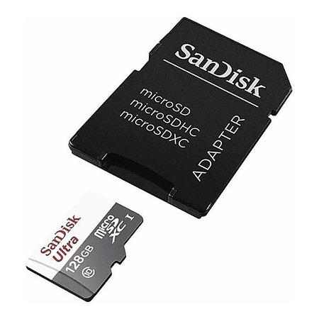 Sandisk Micro SD CON/ADP CLAS 10 128gb 80Mb/48Mb 