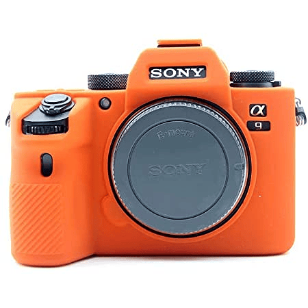 PIEL DE SILICONA SONY a9 a7III a7sIII a7rIII Naranja 