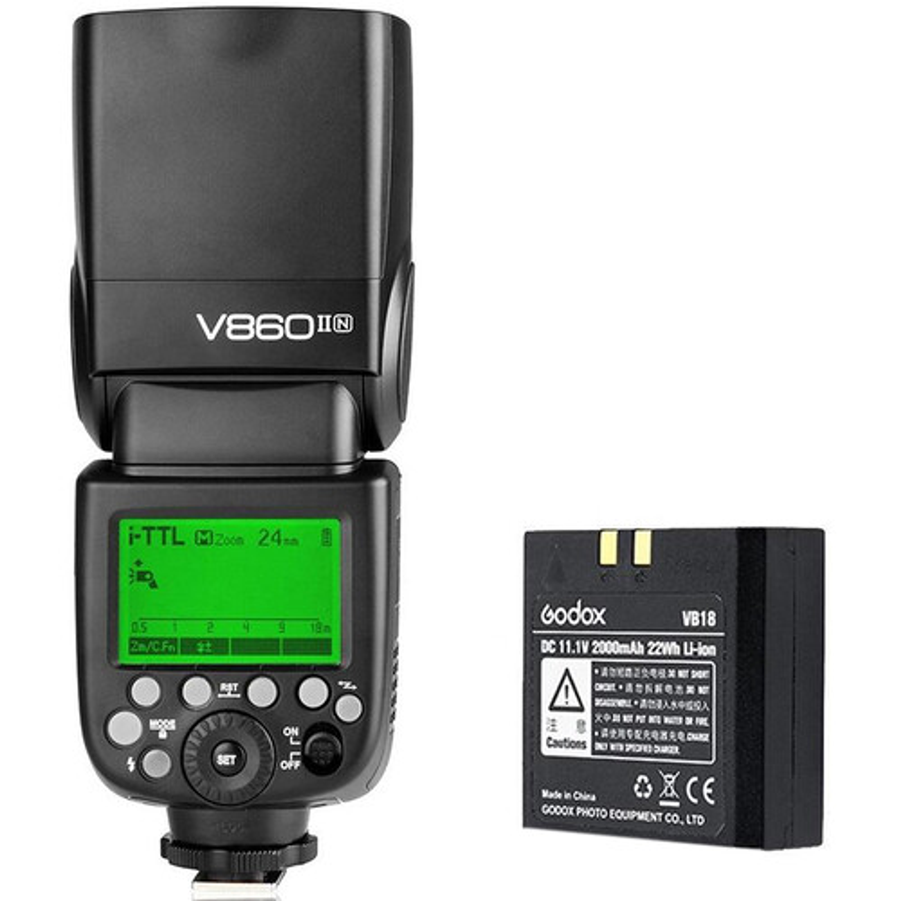 Godox VING V860IIN TTL Li-Ion Flash para Nikon