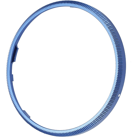 Haoge RRC-GNL anillo decorativo de metal azul para cámara RICOH GR III GRIII GR3 sustituye a GN-1