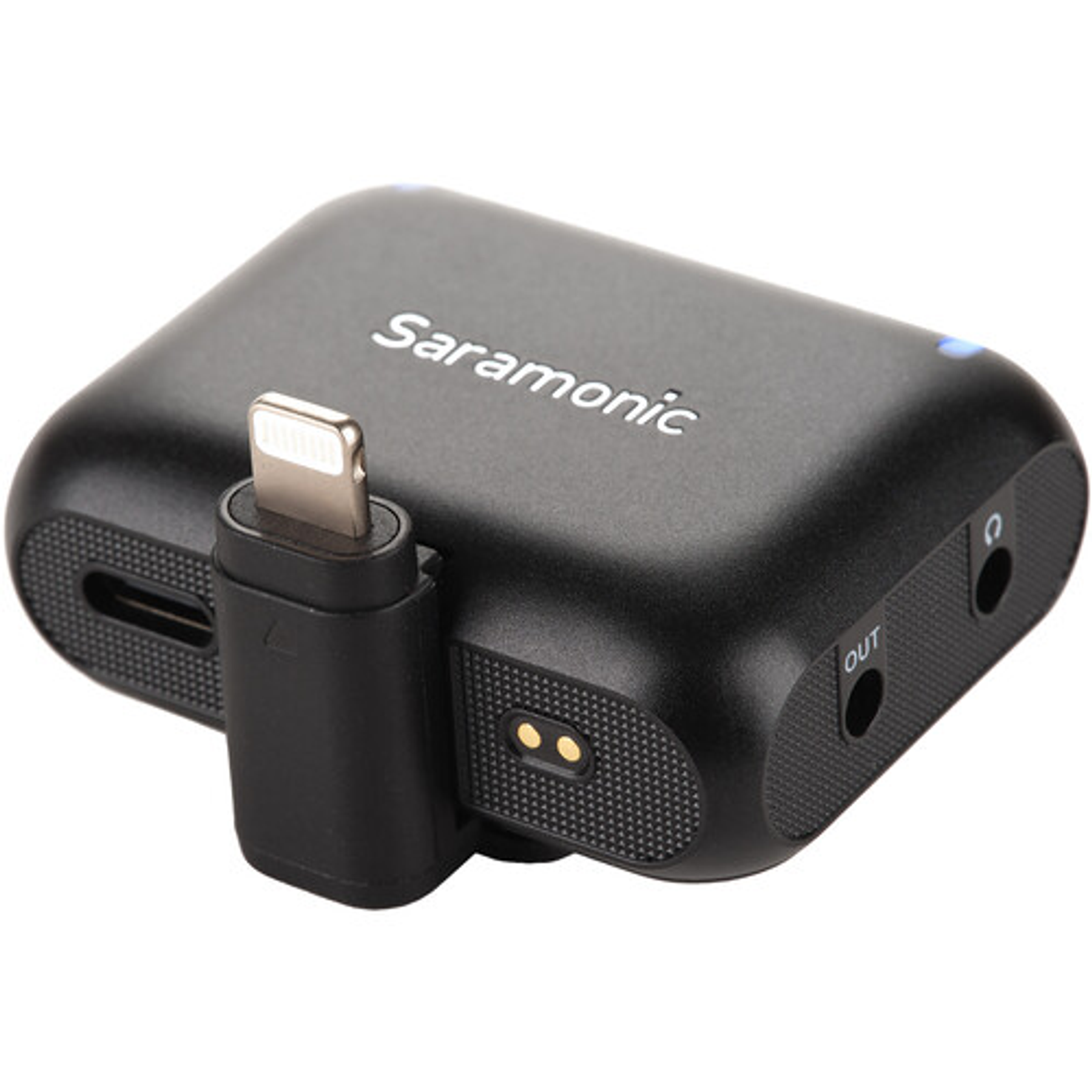 Saramonic Blink 500 B2+ Sistema de micrófono con clip inalámbrico para 2 personas, cámaras y dispositivos móviles (2,4 GHz)