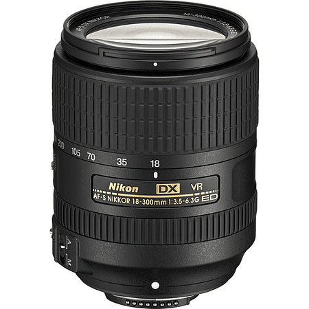 Nikon AF-S DX NIKKOR 18-300mm f/3.5-6.3G ED Lente VR