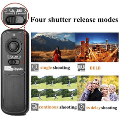 Pixel Control remoto inalámbrico del obturador Oppilas-DC0 para cámaras Nikon