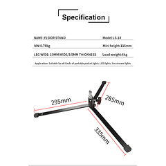 Nicefoto Stand a Piso LS-18 II