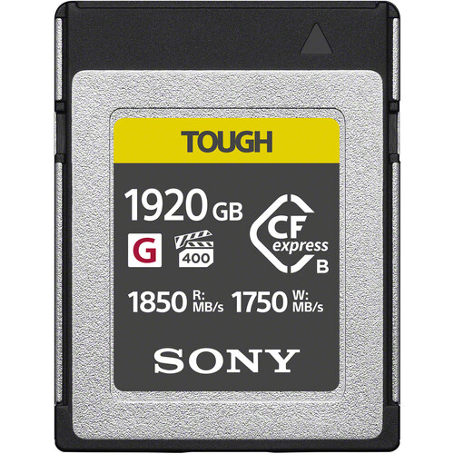 Sony CFexpress Tipo B TOUGH Memory Card
