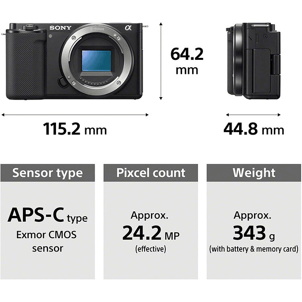 Sony ZV-E10 Mirrorless Kit  19