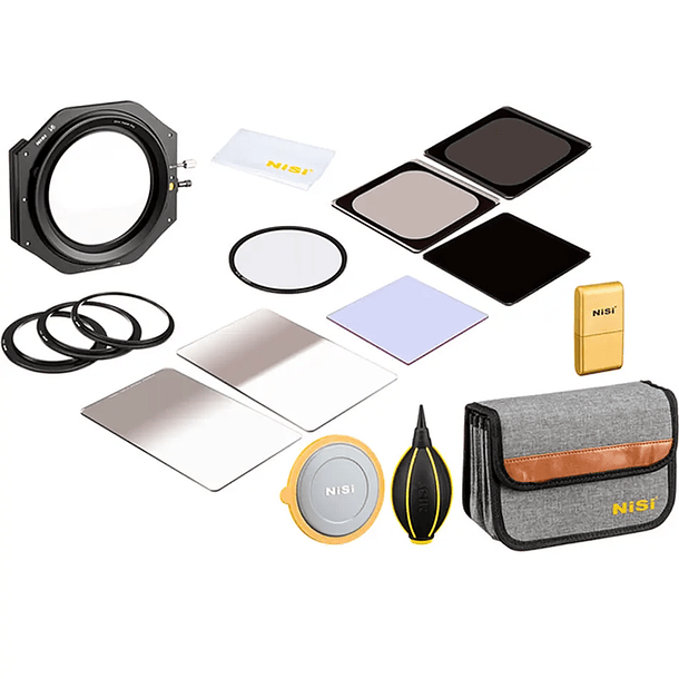KIT FILTROS Y PORTAFILTROS ADVANCE KIT III NISI 100MM V6 PRO 5
