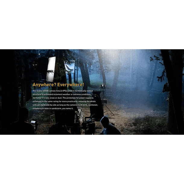 Nanlux Evoke 1200B LED Bi-Color Spot Light Kit con Trolley Case 23