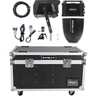 Nanlux Evoke 2400B Bi-Color LED Monolight Kit con Reflector 45° y Flight Case 1