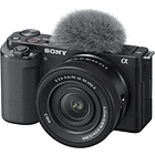 Sony ZV-E10 con lente de 16-50 mm f/3.5-5.6 II (negro) 10