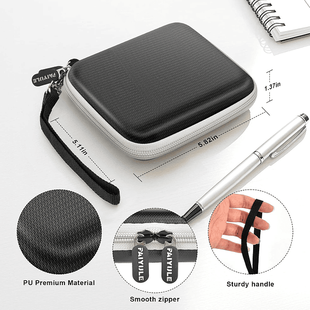 Estuche de transporte compatible con SanDisk 1TB 2TB 4TB 500GB 8TB para SanDisk Extreme PRO SSD 3