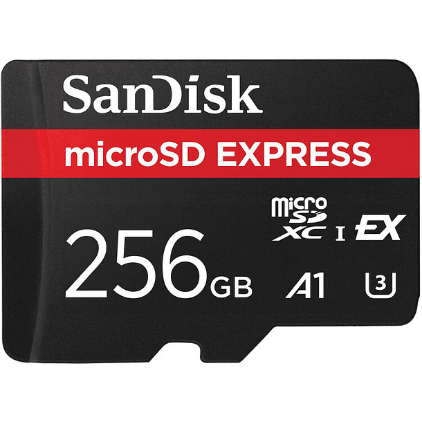SanDisk 256GB microSD Express Memory Card 1