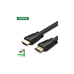 Ugreen cable HDMI 1.4 M/M 5M plano negro ED05