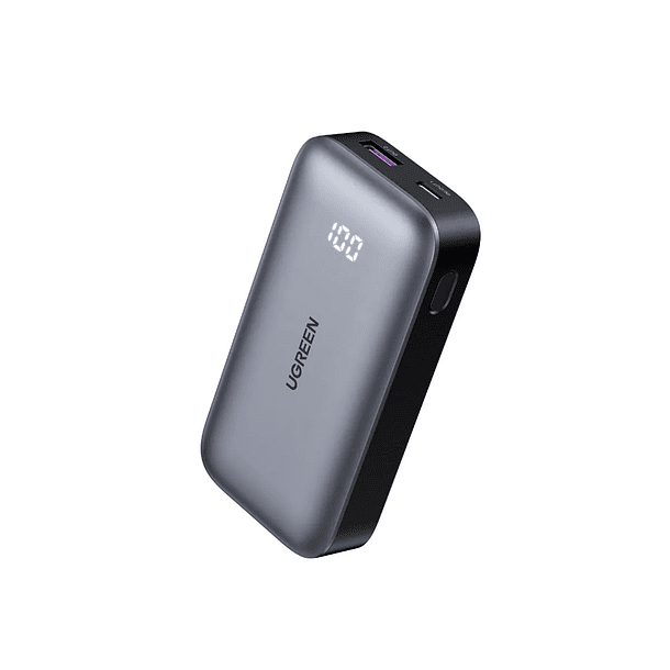 UGREEN Bateria Portátil 10.000Mah Mini/pantalla QUICK CHARGING 30W GRIS PB502 4