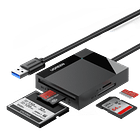 UGREEN Lector 4en1 Multi-Tarjeta de memoria USB-A 3.0 (SD/MICROSD/CF/MS) 50cm CR125 1
