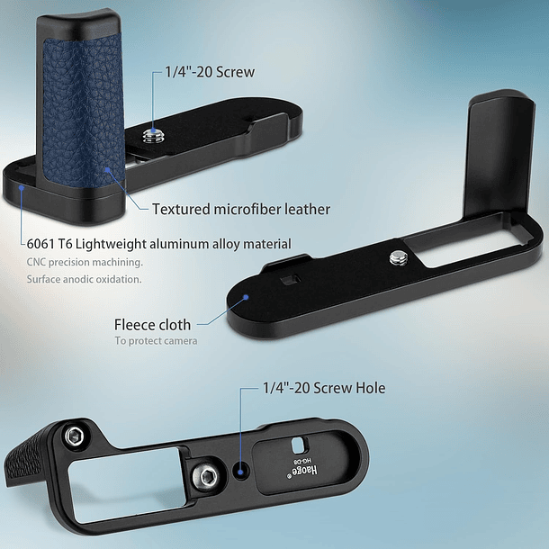 Haoge HG-D8 HandGrip para Leica D-Lux 8 9