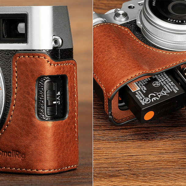 SmallRig Leather Half Case for FUJIFILM X100VI 9