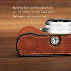 SmallRig Leather Half Case for FUJIFILM X100VI 14