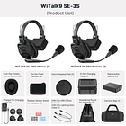 WiTalk9 SE Full-Duplex Wireless Intercom Headset System 2