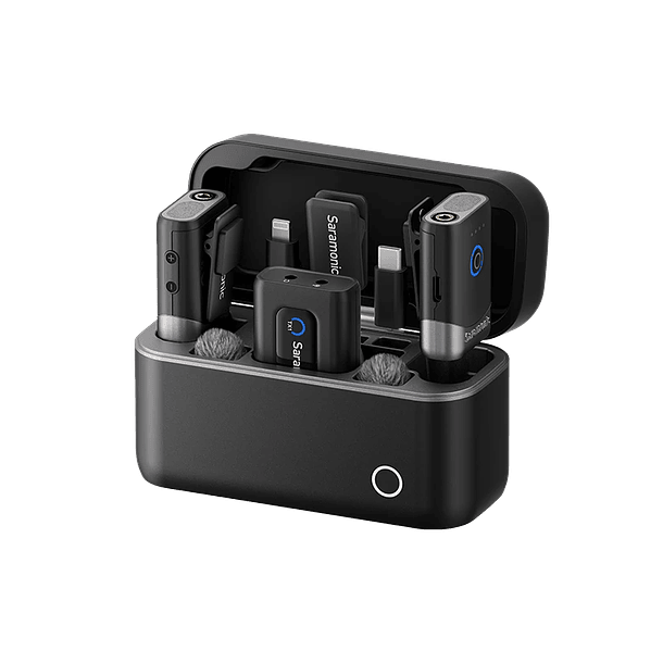 Saramonic Mix Sistema de Micrófonos para 2 personas 2.4 GHz 1
