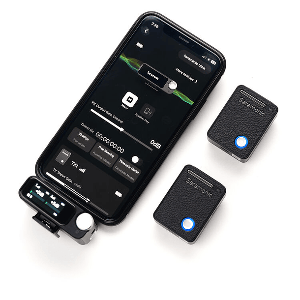 Saramonic Ultra Sistema de Micrófonos para 2 personas 11