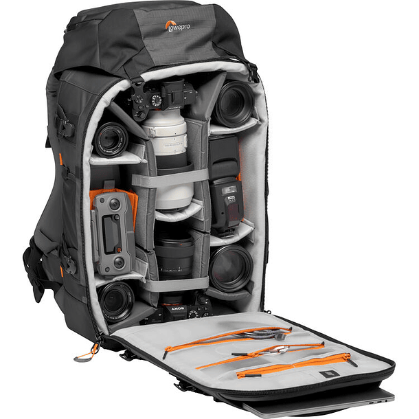 Mochila Lowepro Pro Trekker BP 550 AW II (Grey, 40L) 5