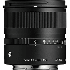 Sigma 15mm f/1.4 DC Contemporary